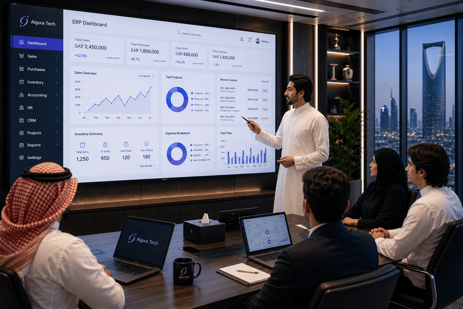 نظام ERP للشركات في السعودية